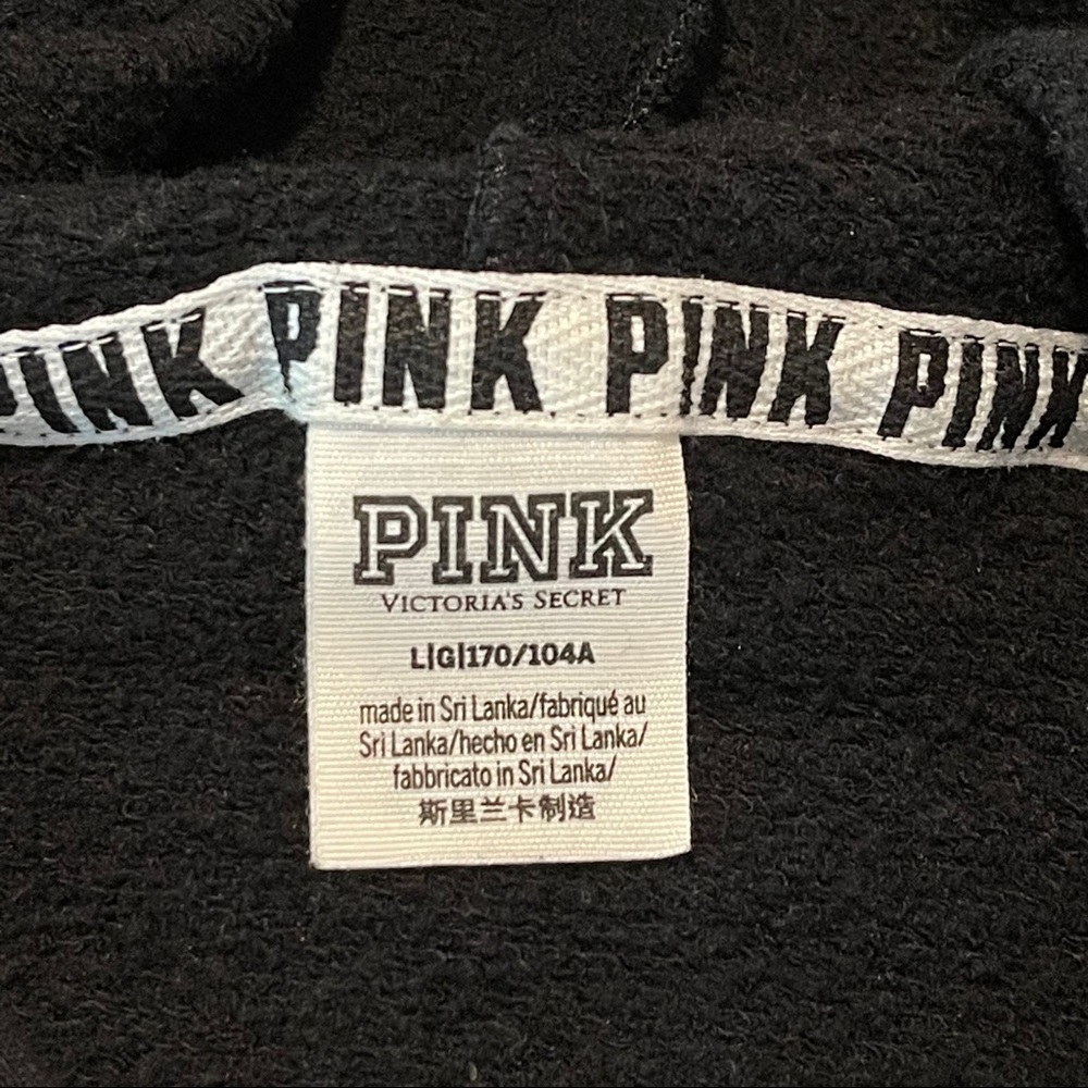 💕 VS PINK 💕 Hoodie Jacket Full Zip Large - Picture 4 of 8